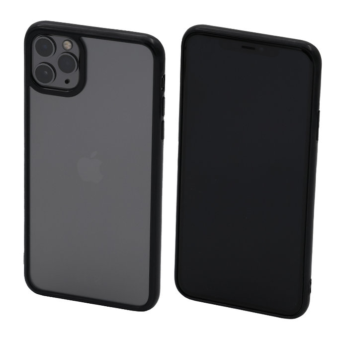 FixPremium - Coque Invisible pour iPhone 11 Pro Max, noir