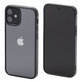 FixPremium - Coque Invisible pour iPhone 12 mini, noir