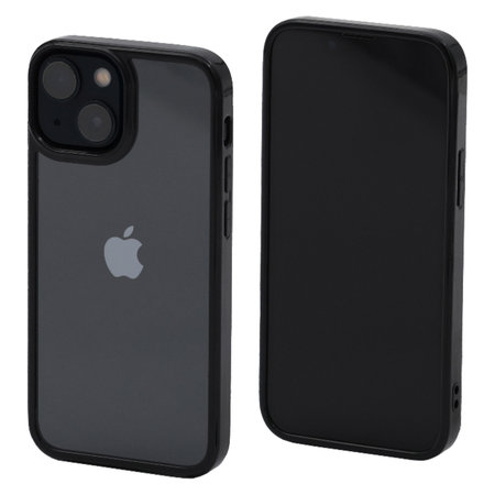 FixPremium - Coque Invisible pour iPhone 13 mini, noir