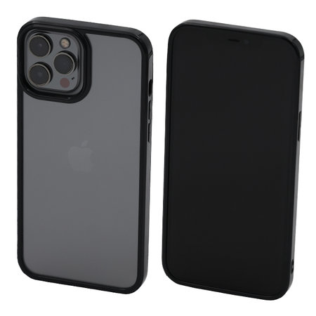 FixPremium - Coque Invisible pour iPhone 13 Pro Max, noir