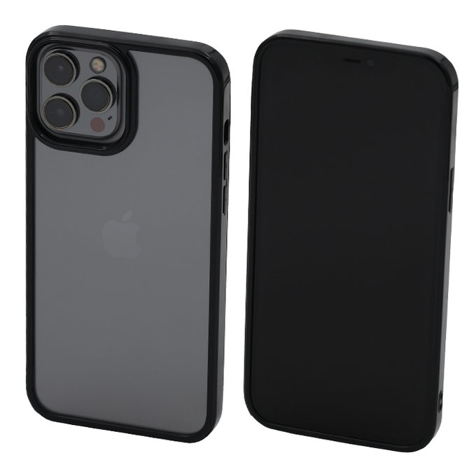 FixPremium - Coque Invisible pour iPhone 13 Pro Max, noir