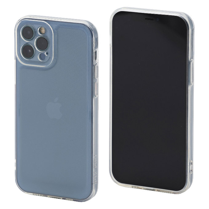 FixPremium - Coque Invisible pour iPhone 12 & 12 Pro, transparente