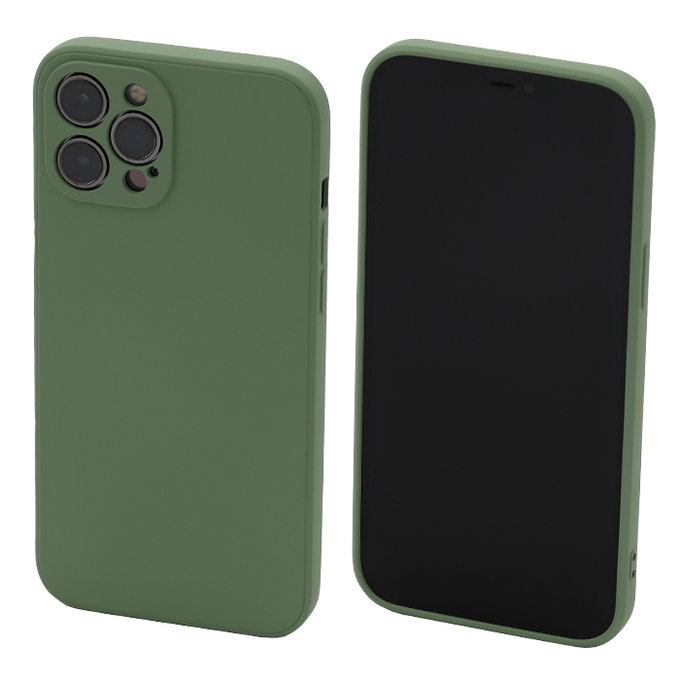 FixPremium - Coque en caoutchouc pour iPhone 11 Pro, vert