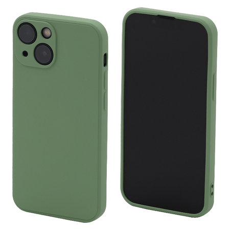 FixPremium - Coque en caoutchouc pour iPhone 13 mini, vert