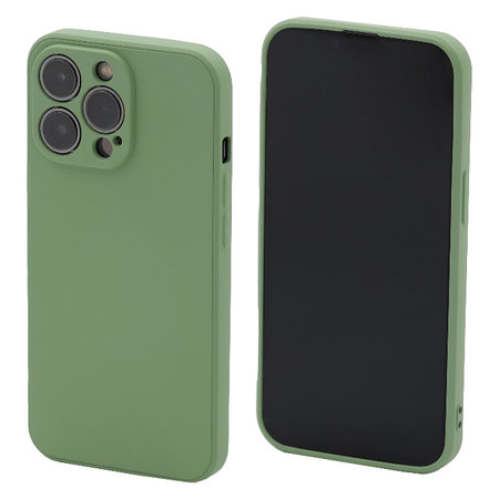 FixPremium - Coque en caoutchouc pour iPhone 13 Pro, vert