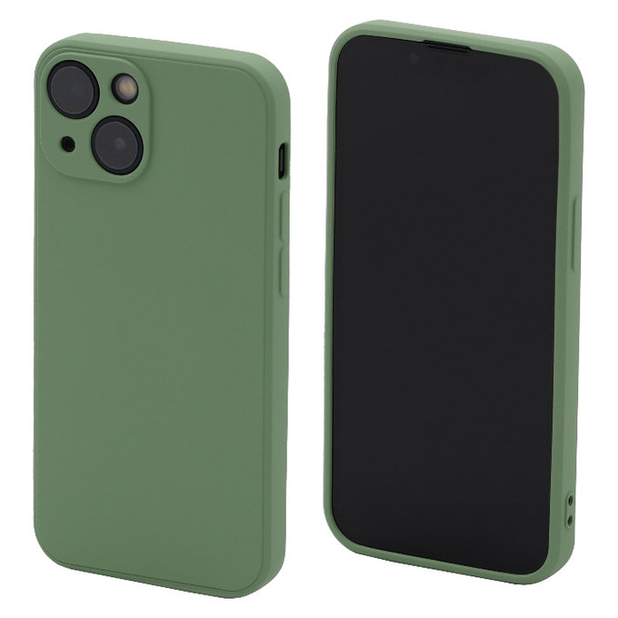 FixPremium - Coque en caoutchouc pour iPhone 14 Plus, vert