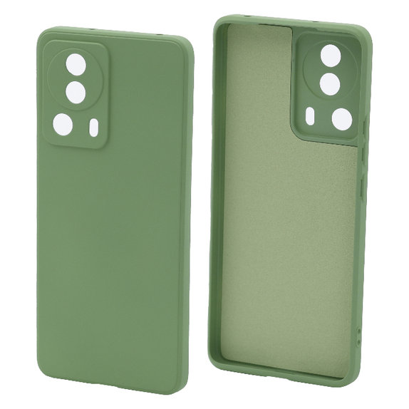FixPremium - Étui en caoutchouc pour Xiaomi 13 Lite, vert