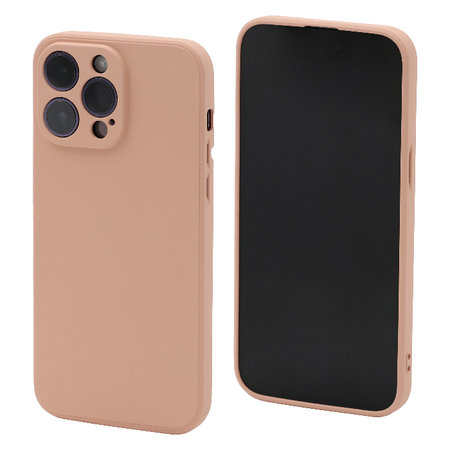 FixPremium - Coque en caoutchouc pour iPhone 13 Pro Max, orange