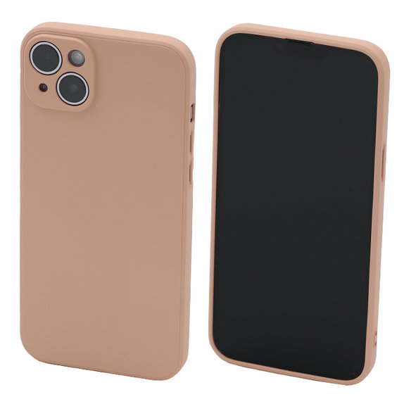 FixPremium - Coque en caoutchouc pour iPhone 14 Plus, orange