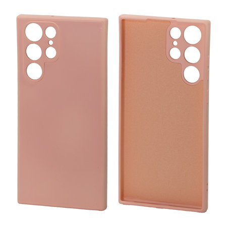 FixPremium - Coque en caoutchouc pour Samsung Galaxy S22 Ultra, orange