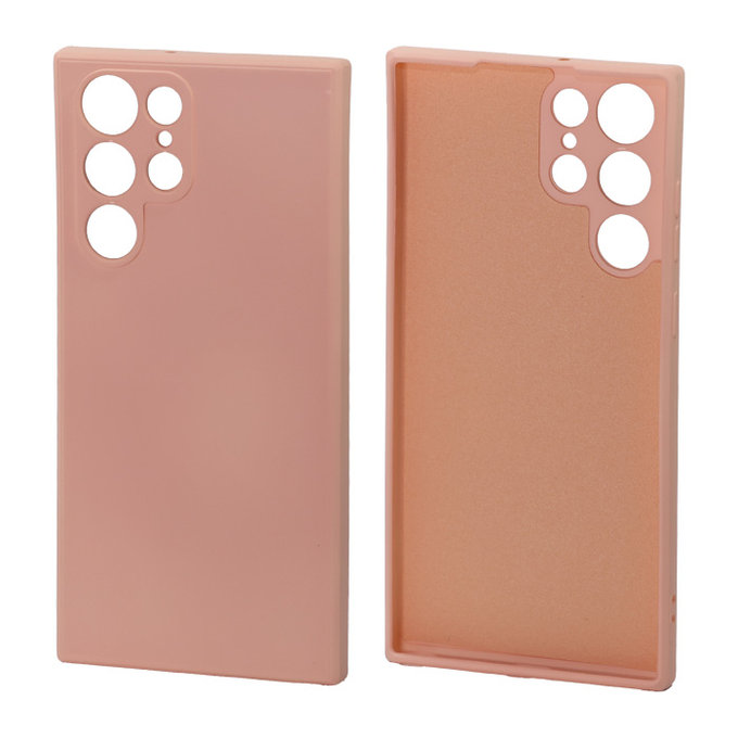 FixPremium - Coque en caoutchouc pour Samsung Galaxy S22 Ultra, orange