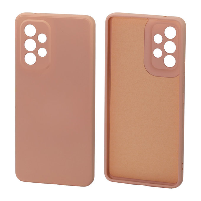 FixPremium - Coque en caoutchouc pour Samsung Galaxy A53 5G, orange