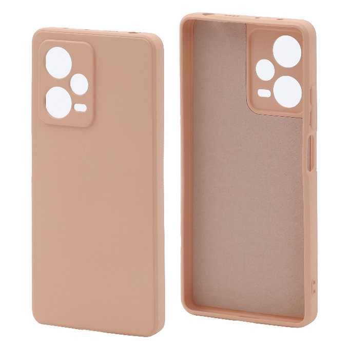 FixPremium - Coque en caoutchouc pour Xiaomi Redmi Note 12 Pro Plus, orange