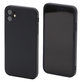 FixPremium - Coque en caoutchouc pour iPhone 11, noir