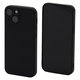 FixPremium - Coque en caoutchouc pour iPhone 13 mini, noir