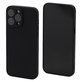 FixPremium - Coque en caoutchouc pour iPhone 14 Pro Max, noir