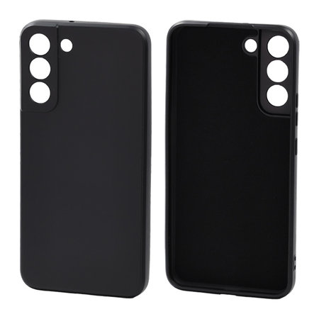 FixPremium - Coque en caoutchouc pour Samsung Galaxy S22 Plus, noir