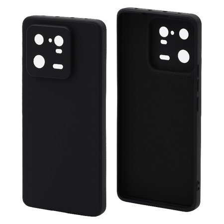 FixPremium - Étui en caoutchouc pour Xiaomi 13 Pro, noir