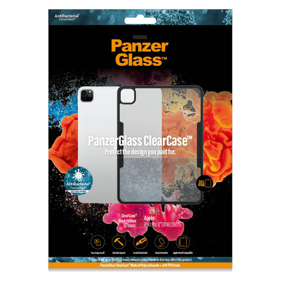 Étui ClearCase AB pour iPad Pro 11'' (2018/2020/2021), Noir, PanzerGlass