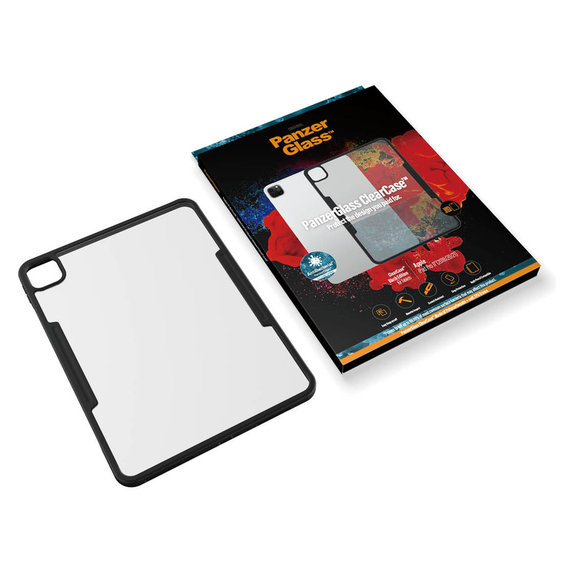 Étui ClearCase AB pour iPad Pro 11'' (2018/2020/2021), Noir, PanzerGlass