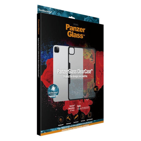 Étui ClearCase AB pour iPad Pro 11'' (2018/2020/2021), Noir, PanzerGlass