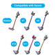 Dyson V-series, Outsize - Tete a double rouleau