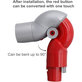 Dyson V-series, Outsize, Omni-glide - Adaptateur flexible