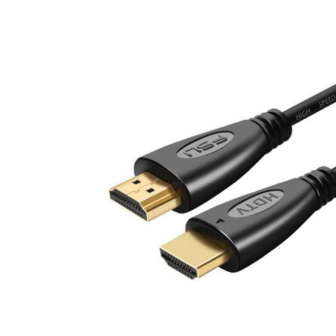 FixPremium - Câble HDMI / HDMI, HDMI 2.0 (1m), noir