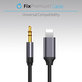 FixPremium - Câble USB-C / Jack 3,5 mm (1 m), noir