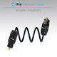FixPremium - Câble audio optique (2m), noir