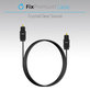 FixPremium - Câble audio optique (2m), noir