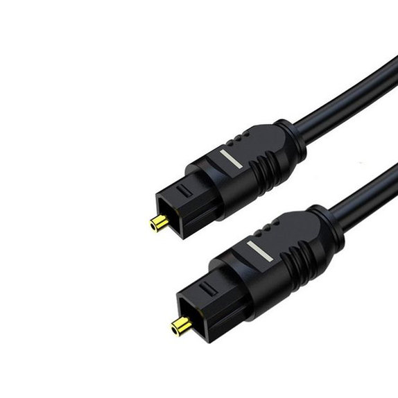 FixPremium - Câble audio optique (2m), noir