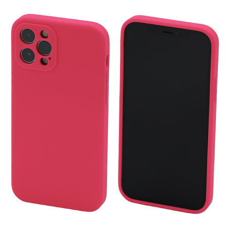 FixPremium - Coque en silicone pour iPhone 12 Pro, rose