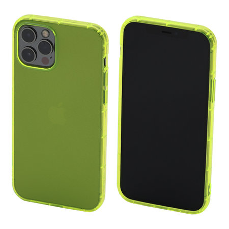 FixPremium - Coque transparente pour iPhone 13 Pro, jaune