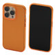 FixPremium - Coque transparente pour iPhone 14 Pro, orange