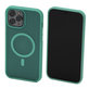 FixPremium - Coque transparente avec MagSafe pour iPhone 13 Pro Max, mint blue