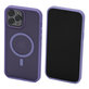 FixPremium - Coque transparente sMagSafe pour iPhone 14 Pro Max, violette
