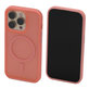 FixPremium - Coque Clear sMagSafe pour iPhone 14 Pro, rose pêche