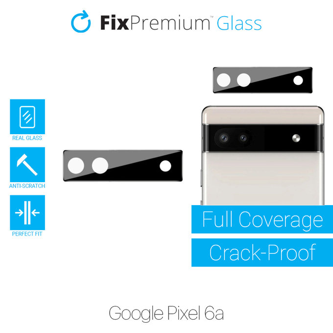 FixPremium Glass - Protecteur d'objectif de caméra arrière pour Google Pixel 6a