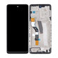 Motorola Moto G51 XT2171 - Écran LCD + Ecran Tactile + Cadre (Black) TFT