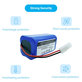 Xiaomi Essential (Mijia G1), Flyco FC-series, myVacBot SN500, Panasonic MC-series, Phicomm X3, Puppy R-series - Batterie Li-026418 Li-Ion 14.8V 2600mAh