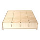 Boîte de rangement pour 48 téléphones portables pour atelier (en bois)