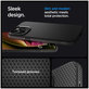Spigen - Étui Liquid Air pour iPhone 15 Pro Max, Matte Black