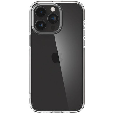 Spigen - Étui Ultra Hybrid pour iPhone 15 Pro Max, Crystal Clear