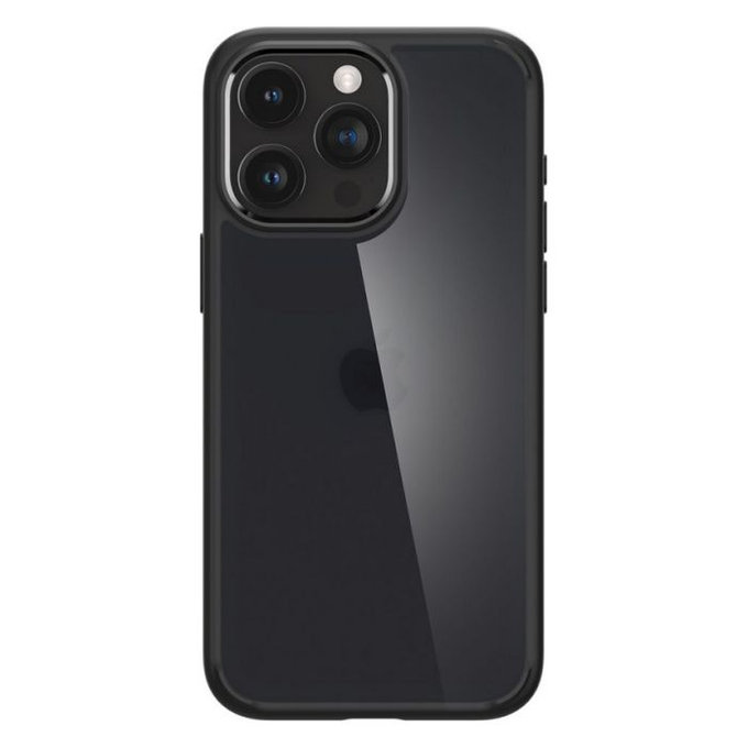 Spigen - Étui Ultra Hybrid pour iPhone 15 Pro Max, Frost Black