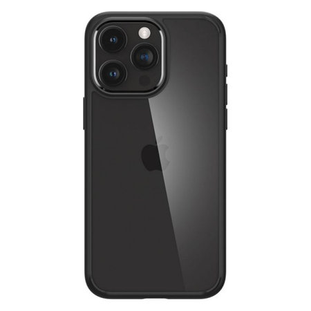 Spigen - Étui Ultra Hybrid pour iPhone 15 Pro Max, Matte Black