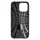Spigen - Étui Liquid Air pour iPhone 15 Pro, Matte Black