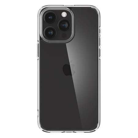 Spigen - Étui Ultra Hybrid pour iPhone 15 Pro, Crystal Clear