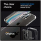 Spigen - Étui Ultra Hybrid pour iPhone 15 Pro, Crystal Clear