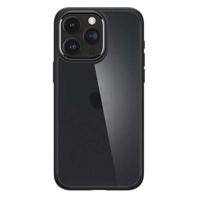 Spigen - Étui Ultra Hybrid pour iPhone 15 Pro, Frost Black
